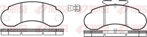 Kawe 0142 20 - Brake Pad Set, disc brake autospares.lv