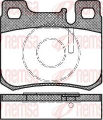 Kawe 0157 20 - Brake Pad Set, disc brake autospares.lv