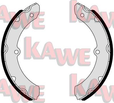 Kawe 01099 - Brake Shoe Set autospares.lv