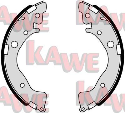 Kawe 01079 - Brake Shoe Set autospares.lv