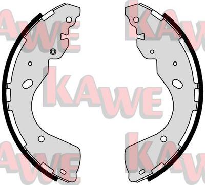 Kawe 01073 - Brake Shoe Set autospares.lv