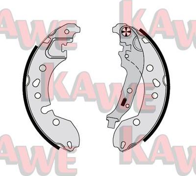 Kawe 01176 - Brake Shoe Set autospares.lv