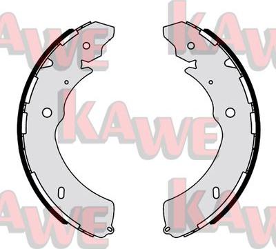 Kawe 01171 - Brake Shoe Set autospares.lv