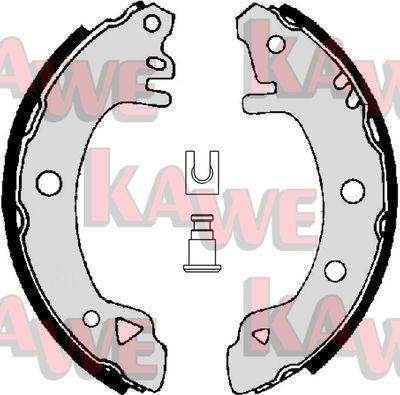 Kawe 01380 - Brake Shoe Set autospares.lv