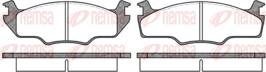 Kawe 0121 10 - Brake Pad Set, disc brake autospares.lv