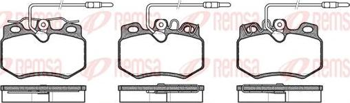 Kawe 0170 14 - Brake Pad Set, disc brake autospares.lv