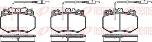 Kawe 0170 34 - Brake Pad Set, disc brake autospares.lv