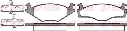 Kawe 0171 10 - Brake Pad Set, disc brake autospares.lv