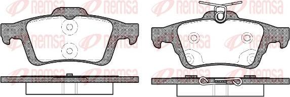 Kawe 0842 70 - Brake Pad Set, disc brake autospares.lv