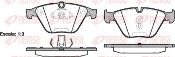 Kawe 0857 20 - Brake Pad Set, disc brake autospares.lv