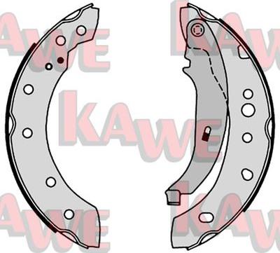 Kawe 08680 - Brake Shoe Set autospares.lv