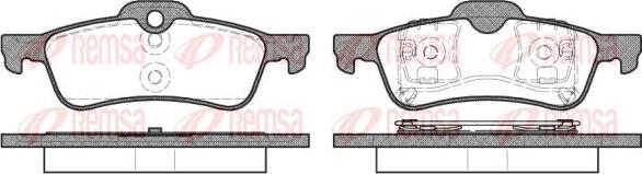 Kawe 0862 00 - Brake Pad Set, disc brake autospares.lv