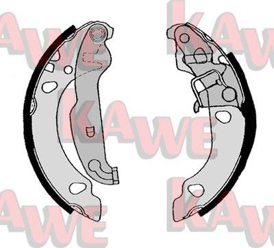 Kawe 08190 - Brake Shoe Set autospares.lv