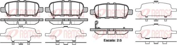 Kawe 0876 41 - Brake Pad Set, disc brake autospares.lv