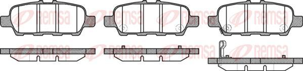 Kawe 0876 31 - Brake Pad Set, disc brake autospares.lv