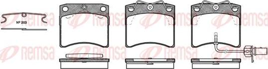 Kawe 0385 11 - Brake Pad Set, disc brake autospares.lv