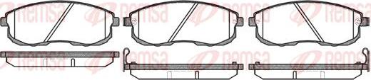 Kawe 0293 12 - Brake Pad Set, disc brake autospares.lv