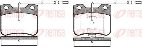 Kawe 0247 04 - Brake Pad Set, disc brake autospares.lv