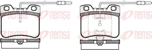 Kawe 0247 14 - Brake Pad Set, disc brake autospares.lv