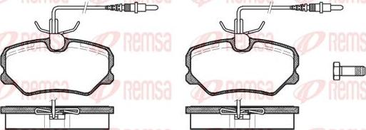 Kawe 0262 12 - Brake Pad Set, disc brake autospares.lv