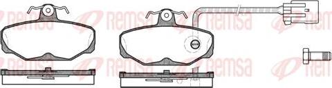 Kawe 0205 12 - Brake Pad Set, disc brake autospares.lv