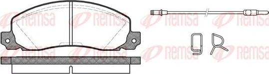 Kawe 0202 02 - Brake Pad Set, disc brake autospares.lv