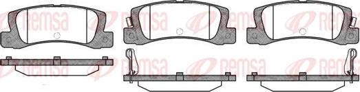 Kawe 0214 02 - Brake Pad Set, disc brake autospares.lv