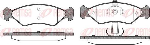 Kawe 0285 30 - Brake Pad Set, disc brake autospares.lv