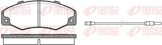 Kawe 0220 02 - Brake Pad Set, disc brake autospares.lv