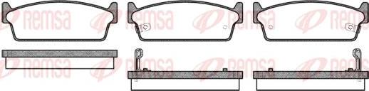 Kawe 0227 02 - Brake Pad Set, disc brake autospares.lv