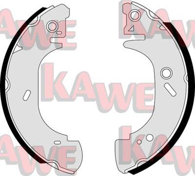 Kawe 07400 - Brake Shoe Set autospares.lv