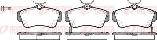 Kawe 0753 02 - Brake Pad Set, disc brake autospares.lv