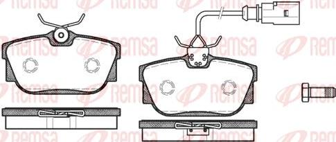 Kawe 0767 01 - Brake Pad Set, disc brake autospares.lv