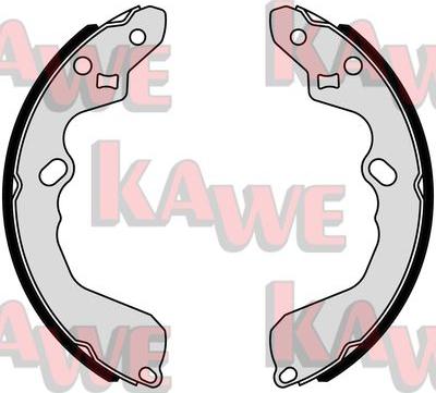 Kawe 07190 - Brake Shoe Set autospares.lv