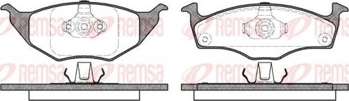 Kawe 0718 00 - Brake Pad Set, disc brake autospares.lv