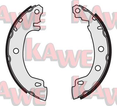 Kawe 07170 - Brake Shoe Set autospares.lv