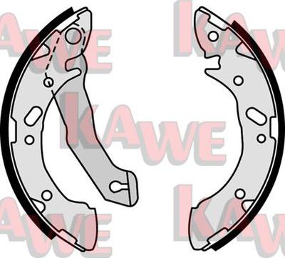 Kawe 07870 - Brake Shoe Set autospares.lv