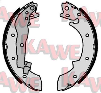 Kawe 07350 - Brake Shoe Set autospares.lv