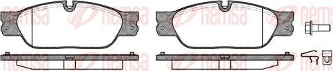 Kawe 0731 20 - Brake Pad Set, disc brake autospares.lv