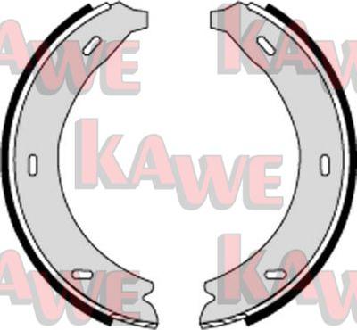 Kawe 07320 - Brake Shoe Set, parking brake autospares.lv