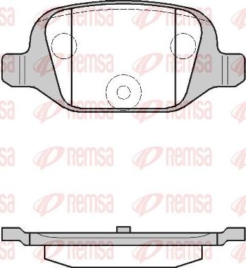 Kawe 0727 00 - Brake Pad Set, disc brake autospares.lv