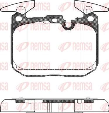 Kawe 1491 00 - Brake Pad Set, disc brake autospares.lv