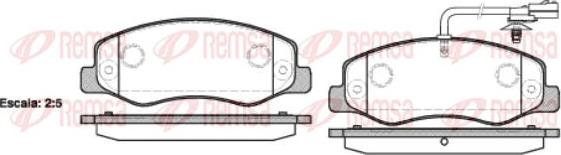 Kawe 1442 01 - Brake Pad Set, disc brake autospares.lv