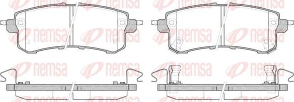 Kawe 1447 02 - Brake Pad Set, disc brake autospares.lv