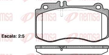 Kawe 1406 00 - Brake Pad Set, disc brake autospares.lv