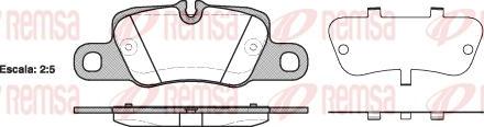 Kawe 1401 00 - Brake Pad Set, disc brake autospares.lv