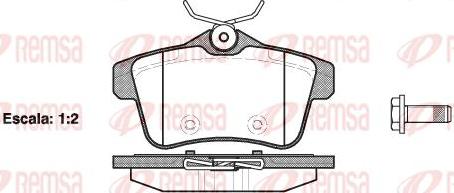 Kawe 1418 00 - Brake Pad Set, disc brake autospares.lv