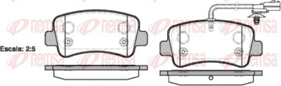 Kawe 1439 01 - Brake Pad Set, disc brake autospares.lv