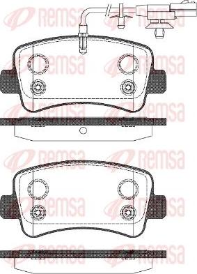 Kawe 1439 11 - Brake Pad Set, disc brake autospares.lv