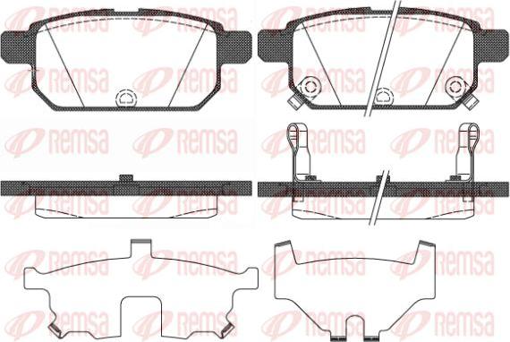 Kawe 1471 02 - Brake Pad Set, disc brake autospares.lv